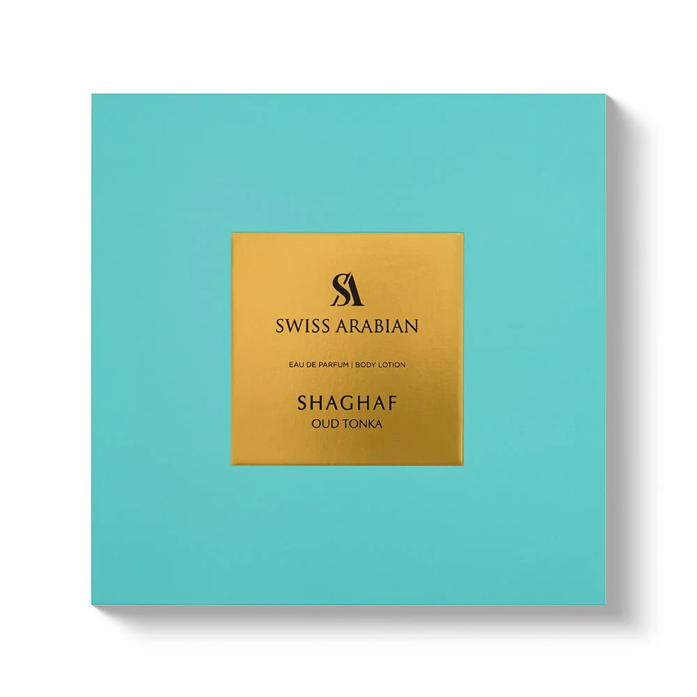 SHAGHAF OUD TONKA EDP + BODY LOTION GIFT - Image 2